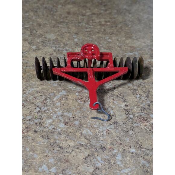 Skik Toys Other - 1950's SLIK-TOYS OLIVER DISC HARROW PLOW